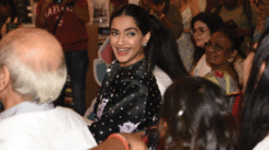 Sonam Kapoor attends a book launch in Mumbai