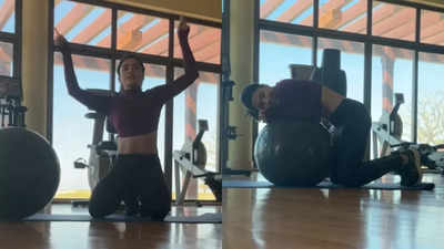 Rashmika Mandanna drops a workout video on her birthday, the happy little dance at the end is unmissable - WATCH