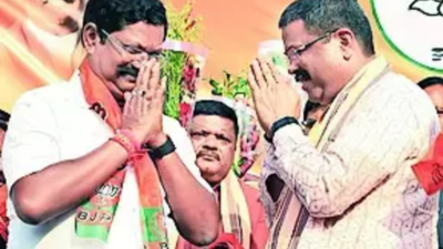 Sai joins BJP; 5th BJD MLA to switch to saffron camp