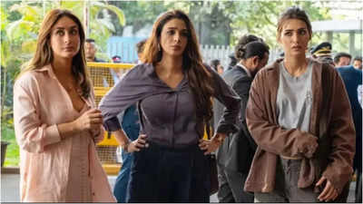Crew Box Office Collection Day 8: Kareena, Tabu and Kriti starrer inches closer to 50 crore!
