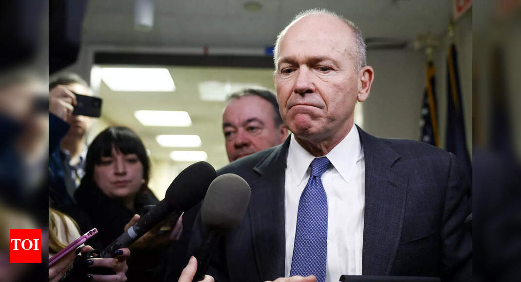 Boeing CEO’s 2023 pay rose 45% before blowout sparked crisis – Times of India