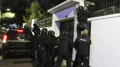 Mexico breaks ties with Ecuador after police breaks into embassy to arrest ex-vice president