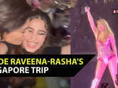Raveena Tandon & Rasha Thadani Singapore escapade: Mother-daughter bonding at Taylor Swift concert wins over internet