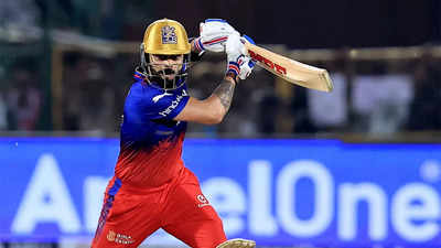 Virat Kohli hits first ton of IPL season as RCB reach 183 for 3
