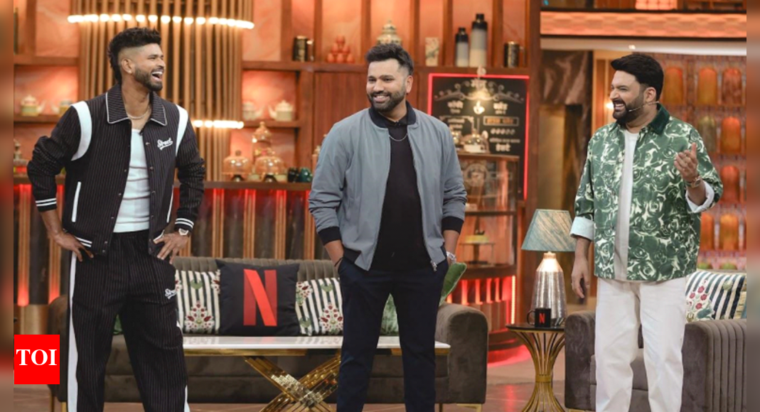 The Great Indian Kapil Show: Fans hoot 'we are proud of you' for Rohit ...