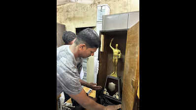 Locked in GFA godown for yrs, Bandodkar Trophy finally out