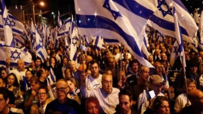 Massive protests in Tel Aviv against Netanyahu as Gaza war reaches half-year mark