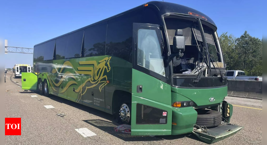 11 injured as bus sporting College of South Carolina fraternity crashes in Mississippi – Occasions of India