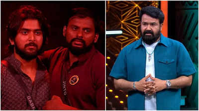 Bigg Boss Malayalam 6: Mohanlal 'punishes' Gabri and Jinto for using abusive language, the duo pleads for a second chance