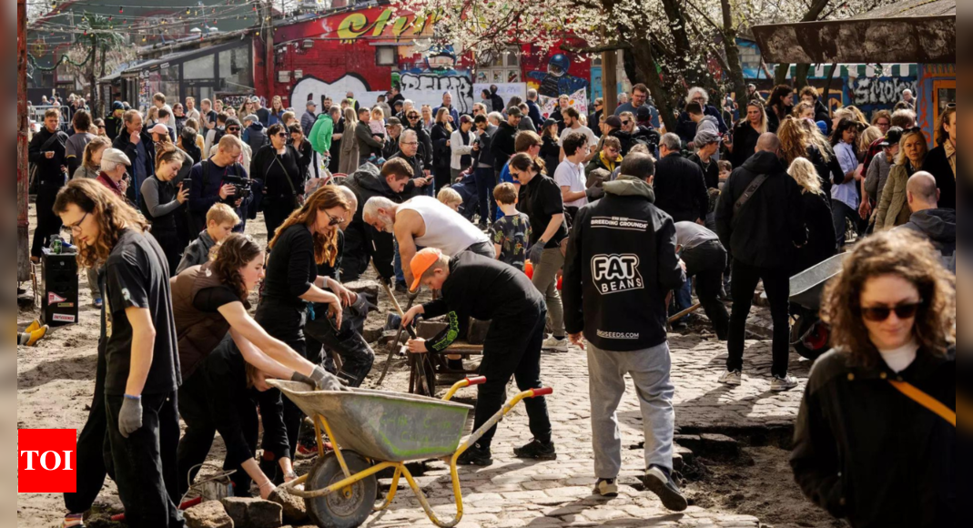 Denmark: Locals rip up Christiania’s famous Pusher Street – Times of India