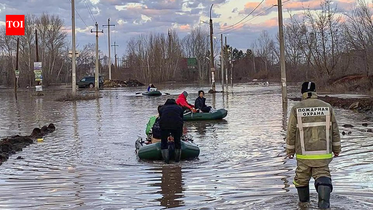 Severe flooding in Russia's Ural mountains; thousands evacuated - The ...
