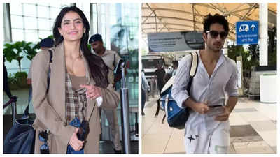 Are rumoured lovebirds Palak Tiwari and Ibrahim Ali Khan jetting off for a vacation together? - See photos