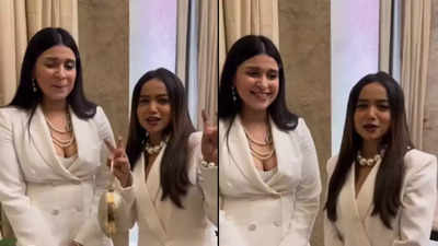 Bigg Boss stars Manisha Rani and Mannara Chopra vibe together; the latter jokes, “She’s going to come over at my place and cook for me”