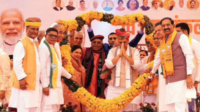 Rajnath Singh bats for 'One Nation, One Election' at Bikaner rally