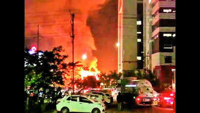 Short circuit fire burns down Gr Noida West restaurant