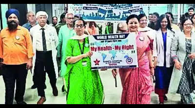 Docs’ march on World Health Day