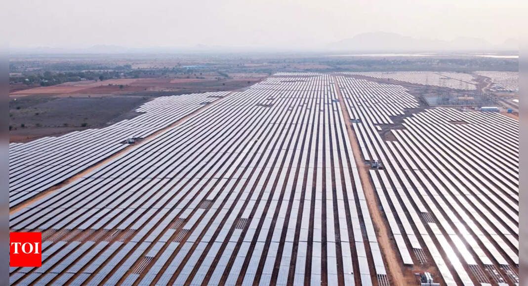 Big push! Adani Green likely to invest Rs 2 lakh crore in renewable energy by 2030 – Times of India