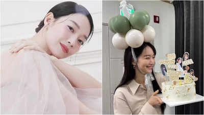 Hometown Cha Cha Cha' actress Shin Min Ah drops fun glimpses from her 40th  birthday celebration - Times of India