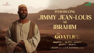 Meet Ibrahim Khadiri played by Jimmy Jean-Louis from ‘Aadujeevitham’ - watch video
