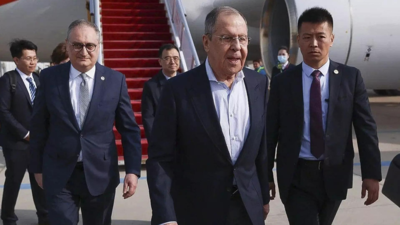 Russia Foreign Minister Sergey Lavrov visits Beijing to emphasize ties with strongest political ally