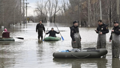 Record floods in Russia's Urals triggered by melting snow