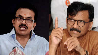Sacked Cong leader Nirupam alleges Sanjay Raut kingpin of Khichdi scam; Shiv Sena (UBT) hit backs