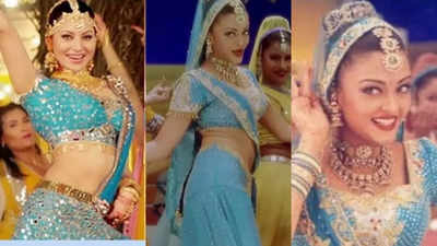 When Urvashi Rautela recreated Aishwarya Rai Bachchan's look from 'Nimbooda' from Sanjay Leela Bhansali's 'Hum Dil De Chuke Sanam'