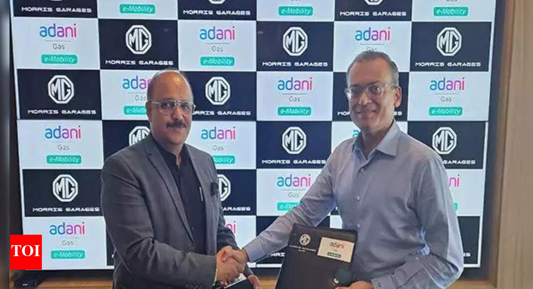 Adani Total Energies E-Mobility inks MoU with MG Motors India – Times of India