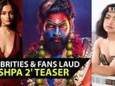 Allu Arjun's 'Pushpa 2: The Rule' teaser unleashes social media frenzy on his birthday; Alia Bhatt, Rashmika Mandanna, David Warner, and others sing praises for the actor
