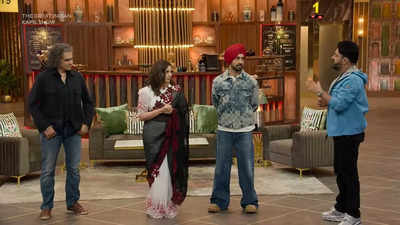 The Great Indian Kapil Show: Kapil Sharma teases Parineeti Chopra over her marriage to Raghav Chadha, Diljit Dosanjh, Imtiaz Ali join the fun