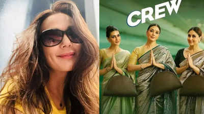 Crew: Preity Zinta calls the trio of Kareena Kapoor, Tabu, and Kriti Sanon ‘talented and gorgeous’ in her review