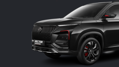 MG Hector Blackstorm edition launch on April 10: Changes, features, expected prices