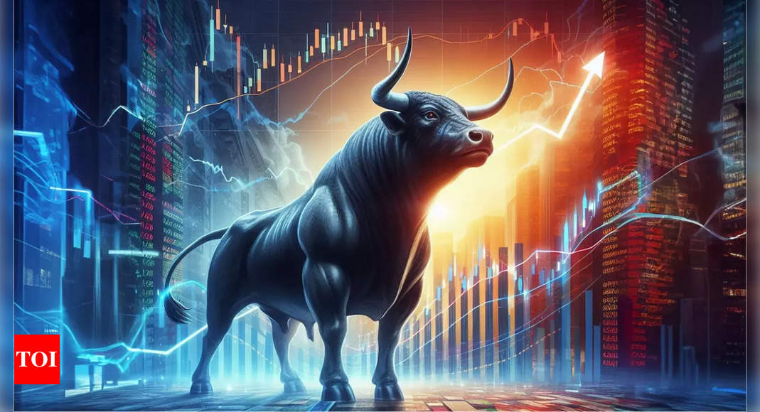 Stock market today: BSE Sensex hits all time-high, crosses 75,000; Nifty50 above 22,750 – Times of India