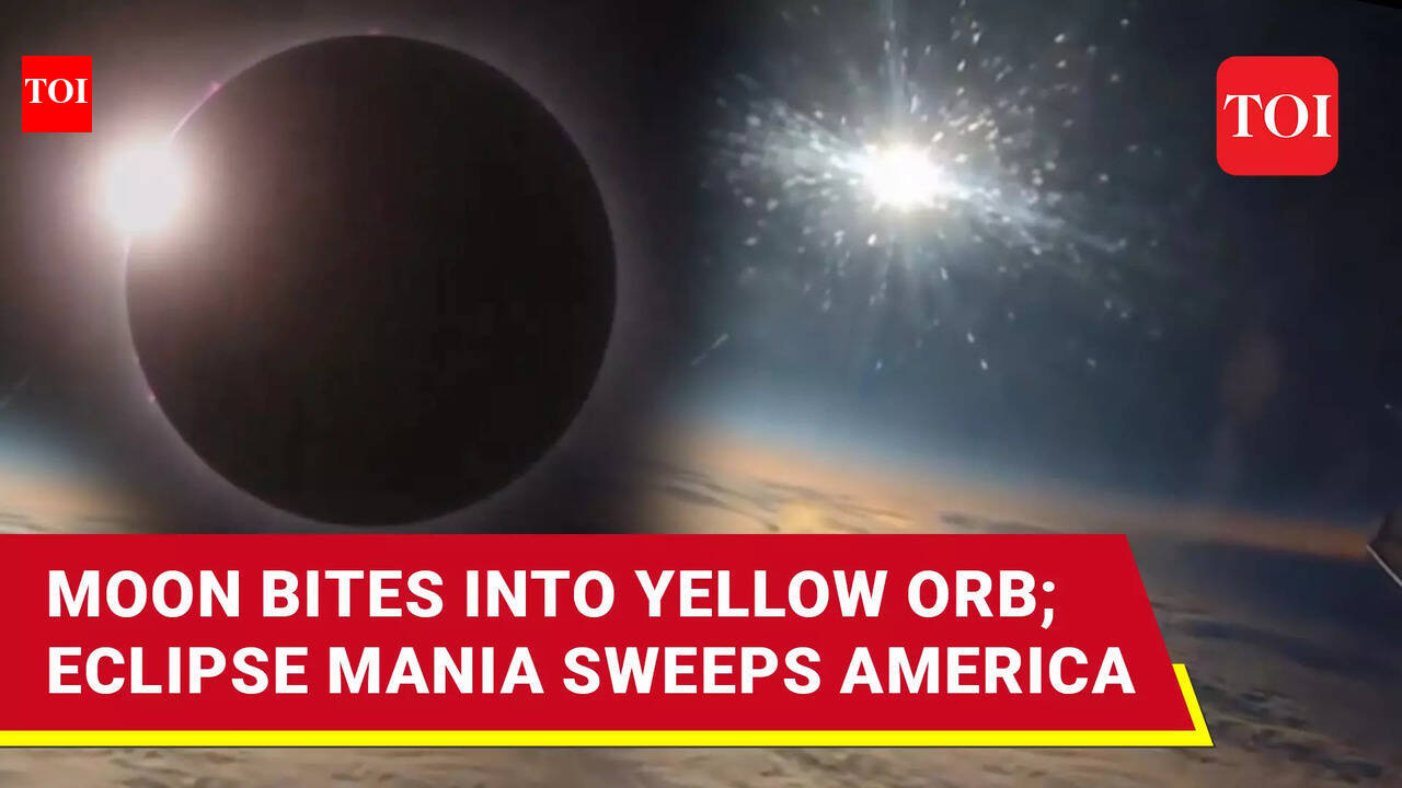 Once In a Lifetime: Total Solar Eclipse Captivates Millions, Plunges ...