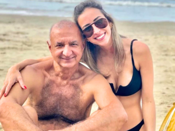 Teen model hits back at haters, celebrates anniversary with 66yro husband