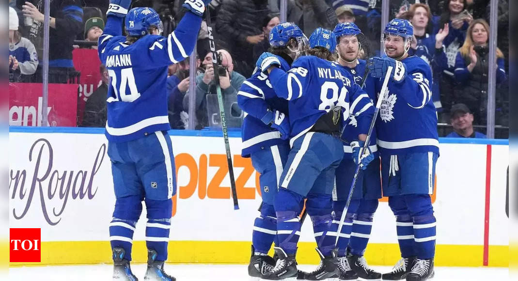 Toronto Maple Leafs claim victory in overtime thriller against Pittsburgh Penguins – Times of India