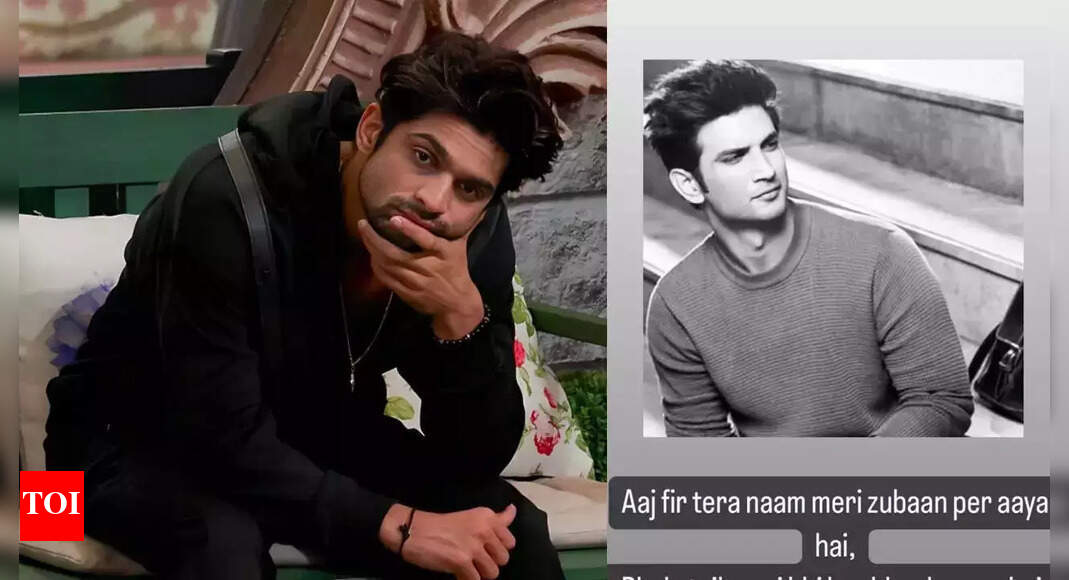 Bigg Boss 17’s Abhishek Kumar remembers late-actor Sushant Singh Rajput ...