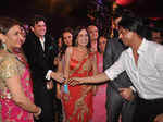 Celebs at Advait & Priyanka's wedding