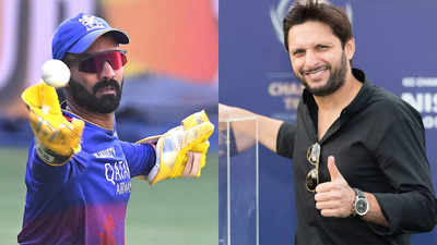 'Unless you are Shahid Afridi...': Dinesh Karthik's witty dig at former Pakistan skipper