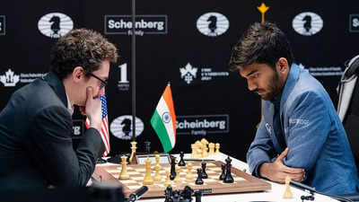 Gukesh holds his own against Caruana; Pragg, Vaishali Hold Higher Seeds; Vidit, Humpy Lose