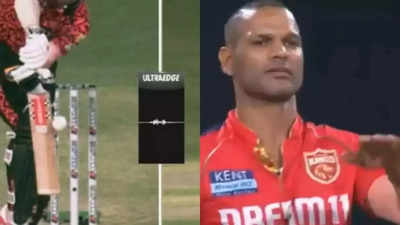 Shikhar Dhawan gives Travis Head early lifeline, SRH opener fails to make it count