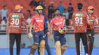 SRH vs PBKS, IPL 2024 highlights: Sunrisers Hyderabad survive Shashank Singh-Ashutosh Sharma scare to pip Punjab Kings in a thriller