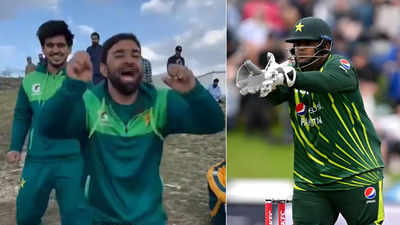 Watch: Pakistan cricketers go into a frenzy after seeing teammate Azam Khan climb a mountain