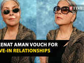 Zeenat Aman shares her views on live-in relationships, says 'society is uptight about so many things! Log kya kahenge?'