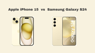 Samsung Galaxy S24 vs iPhone 15: Price And Specs Comparison