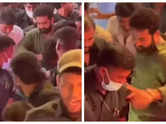 Jr NTR gets mobbed and pushed by fans at an event