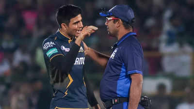 Watch: Shubman Gill vents out anger on umpire over wide ball review fiasco