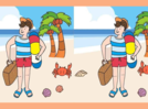 Optical Illusion: Only sharpest eyes can spot 3 differences in this beach photo
