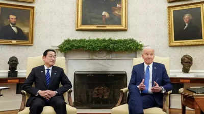 US President Joe Biden and Japan PM hail defense boost with eye on China