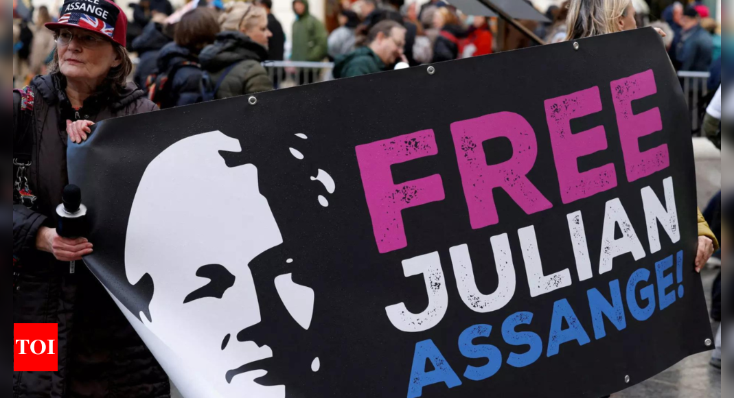 Joe Biden says he is considering Australia’s request to drop prosecution of Wikileaks founder Assange – Times of India